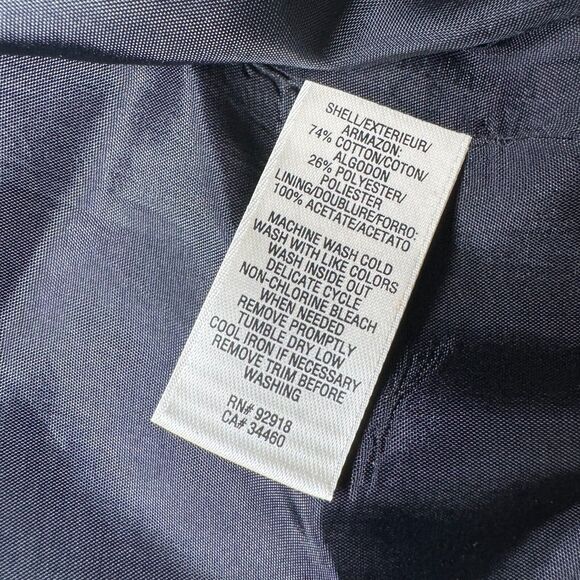 Dirty English Juicy Couture Men 32 Black Metallic Pinstripe Dress Pants Y2K Goth - Picture 15 of 16